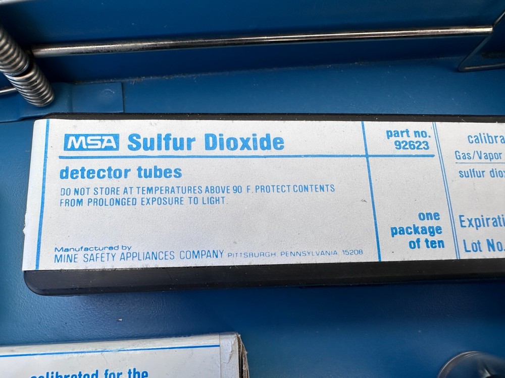 MSA 83500 Universal Testing Kit w/83499 Universal Sampling Pump