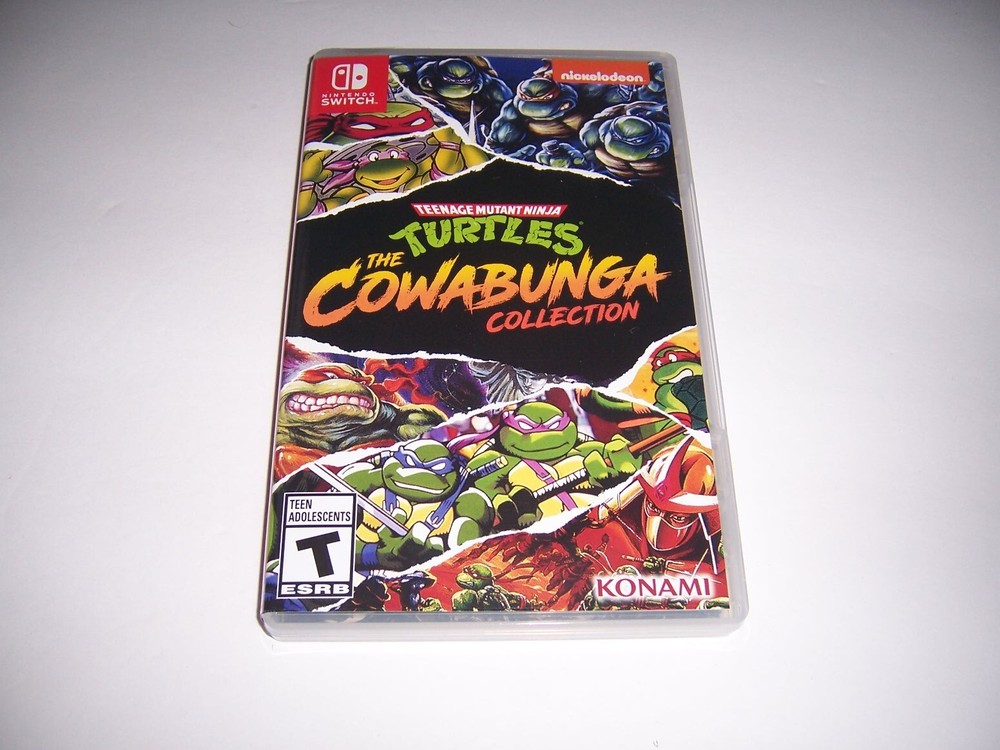 Authentic Replacement Case ONLY - TEENAGE MUTANT NINJA TURTLES - Nintendo Switch