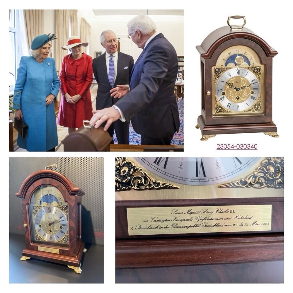 Hermle Tableclock 23054-030340