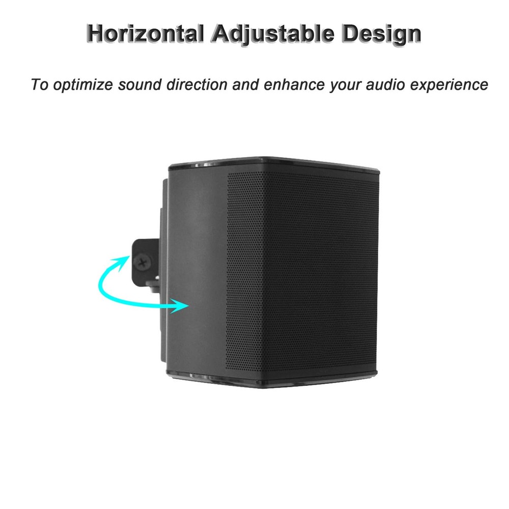 2 Pack Wall Mount Brackets for Bose Virtually Invisible 300 Wireless Surround...