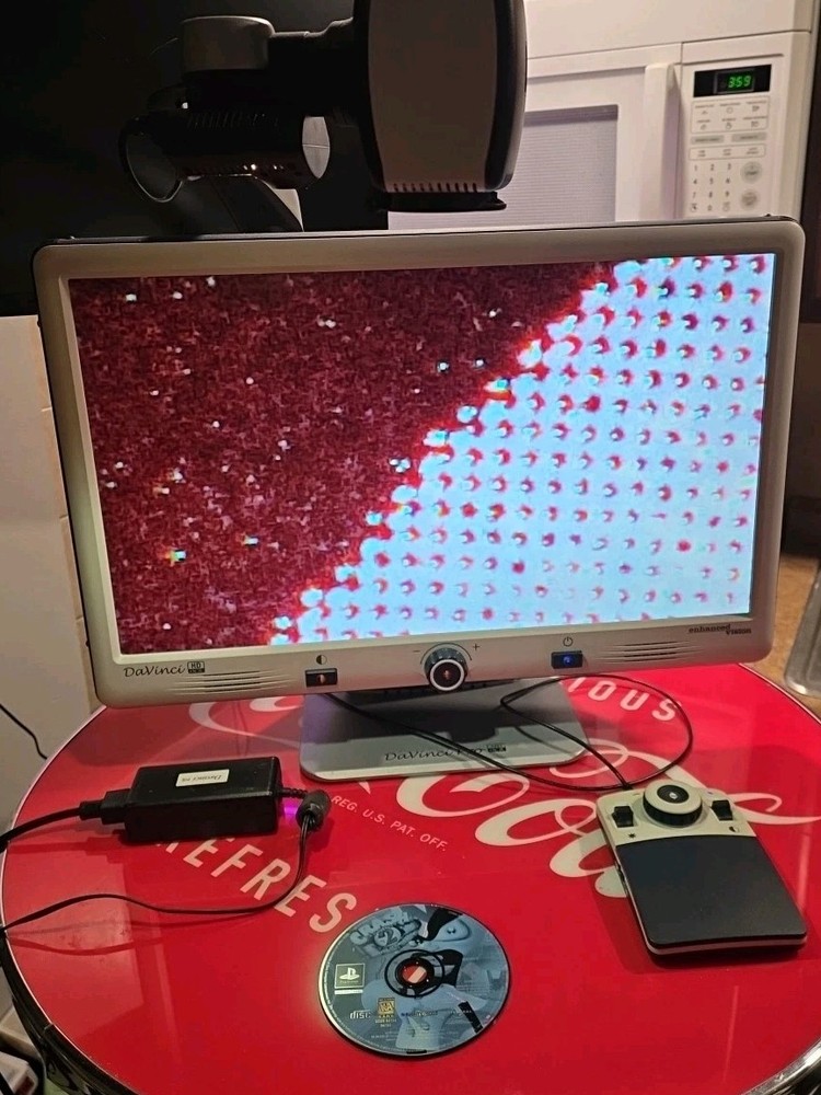 Enhanced Vision DaVinci HD OCR DAVP1E24A - Tested & Working