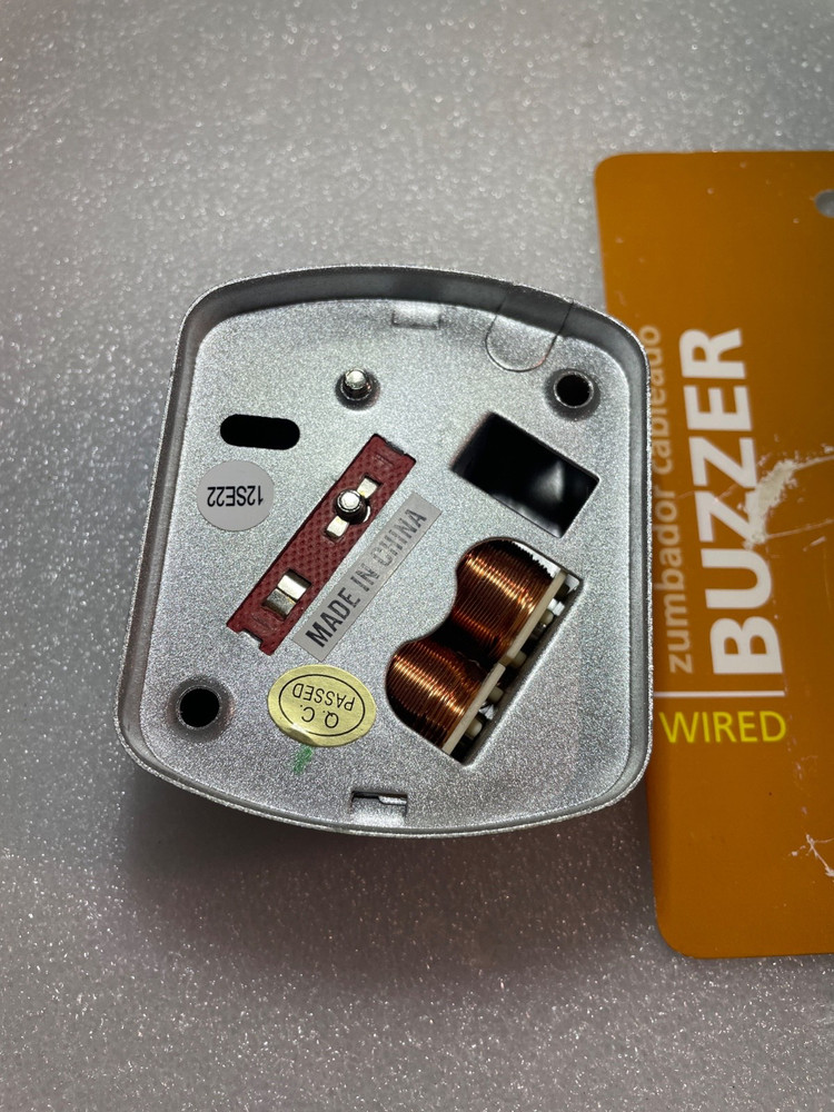 Heath Zenith Wired All Purpose Buzzer 3-6 Volt 20 -AWG