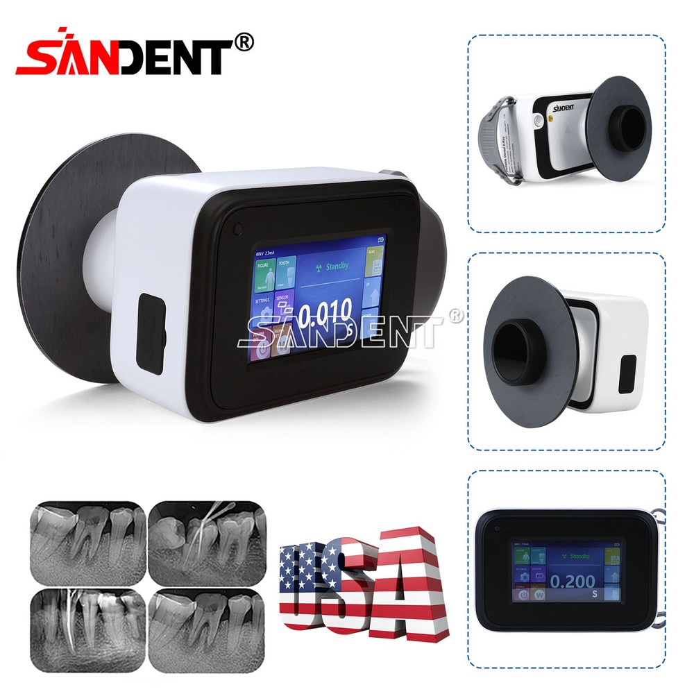 Dental X Portable Digital Machine Rayos with Scatter Shield Protective Ring