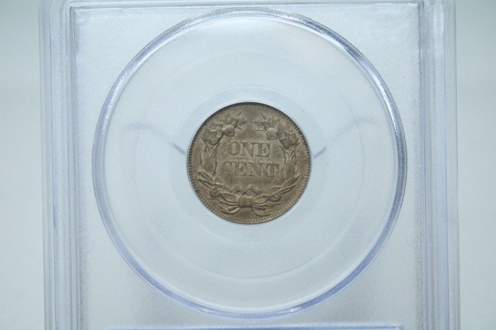 1857 Flying Eagle Cent 1C PCGS MS63 #2524