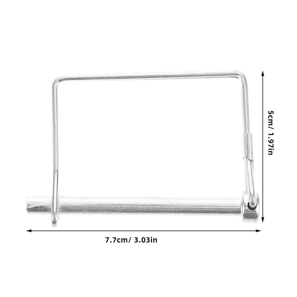Gate Latch Pins for Trailer Duty Wire Lock Secure Pto Locking Hitch