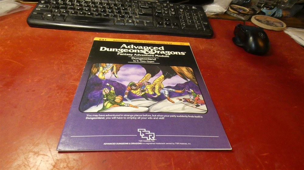 TSR AD&D: Module EX1: Dungeonland