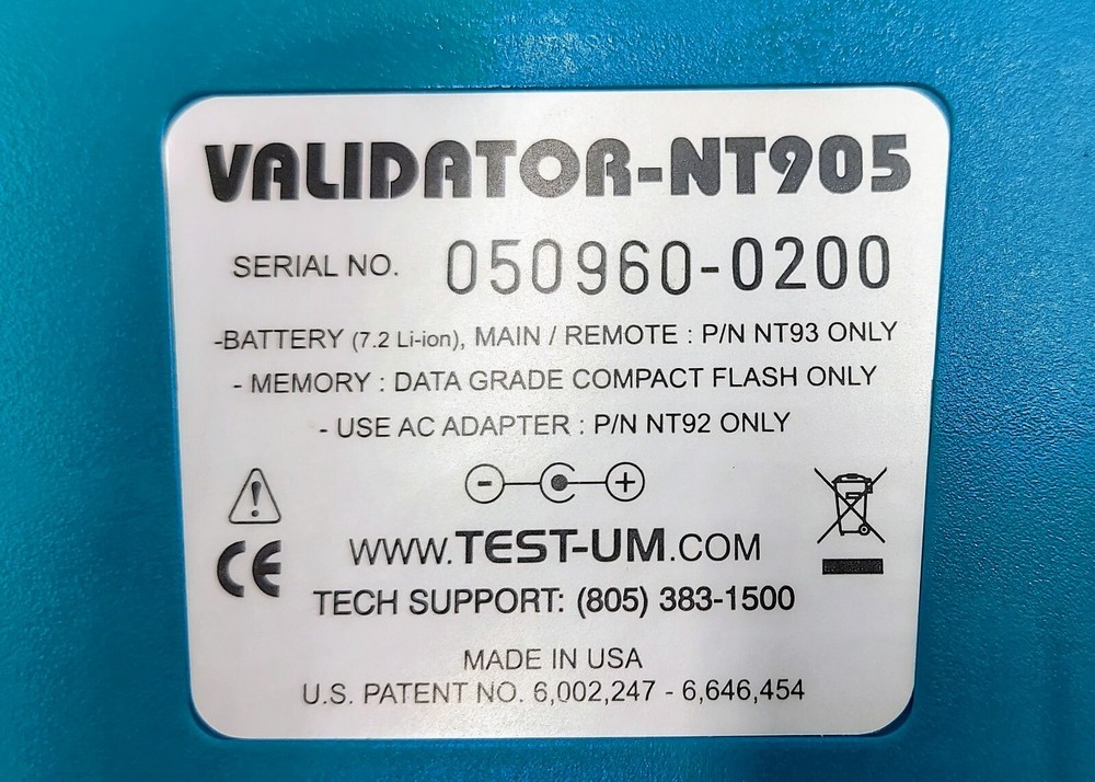 TEST-UM Validator NT905 Validator-NT905 Network LAN Ethernet Tester & Remote