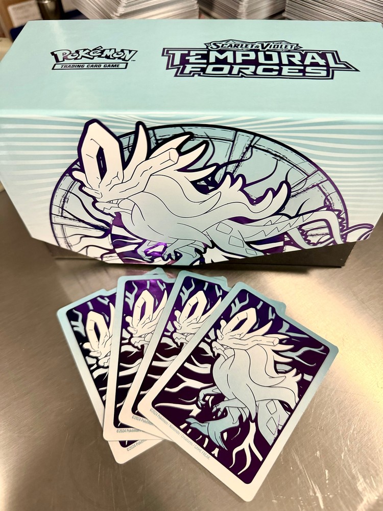 EMPTY Pokemon Temporal Forces Elite Trainer Box & Dividers - Walking Wake