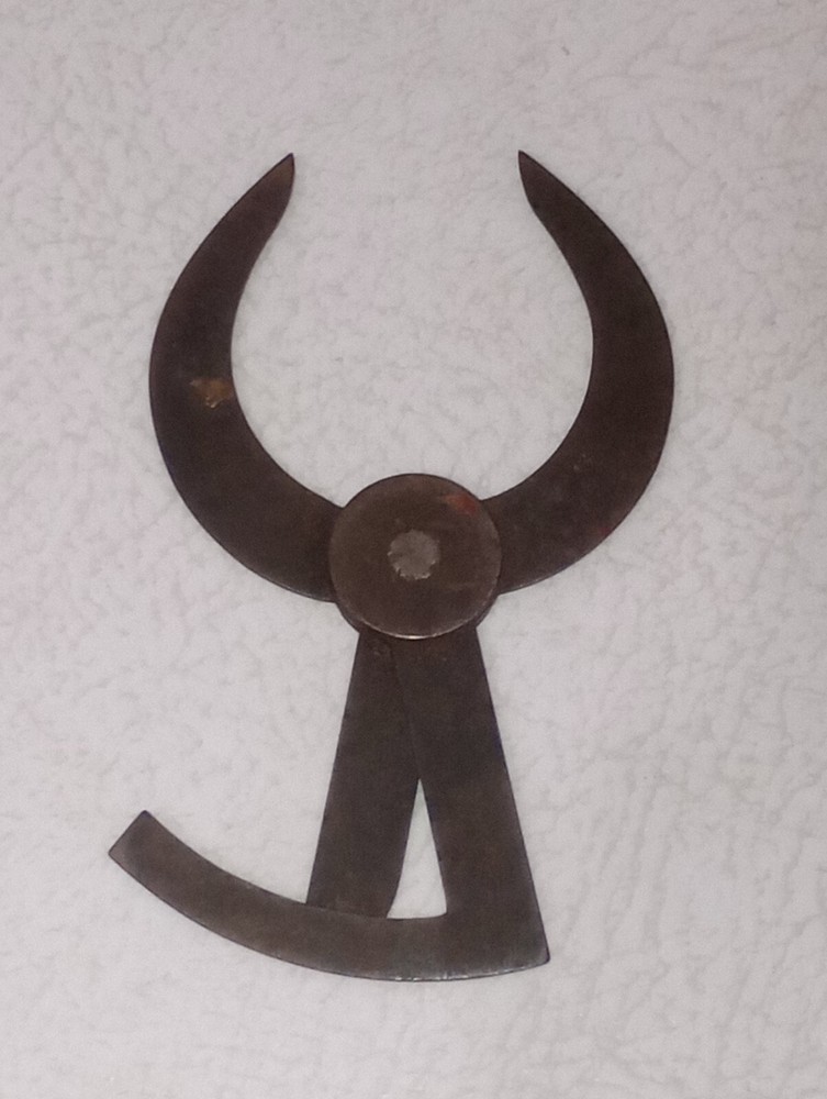 Vintage E. Doty Miniature Outside Measuring 3" Caliper