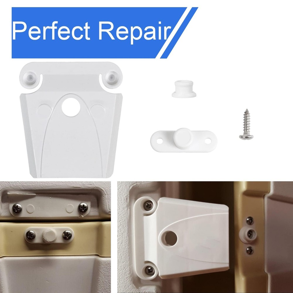 Cooler Latch Posts and Screws,Replacement High Strength White