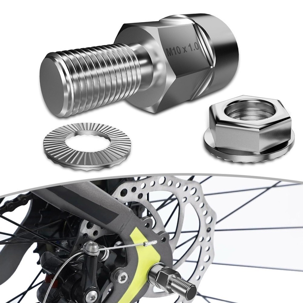Quick Install Bicycle Trailer Axle Adapter for M10 M5 38 Inch Solid Axle