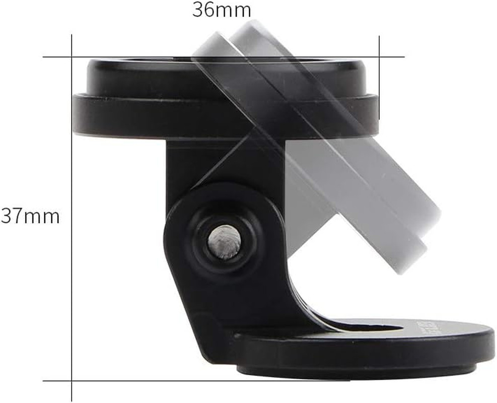 Angle Adjustable Bike Computer Mount - Stem Top Cap Holder Compatible with Garmi