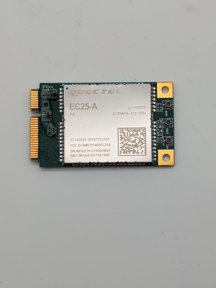Quectel EC25-A, LTE Modem Module Mini Pcie 4g
