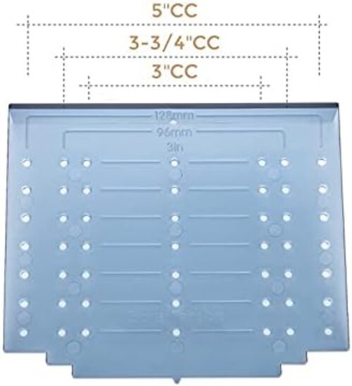 DIY Cabinet Hardware Installation Kit - Drill Bit, Templates for Quick Setup