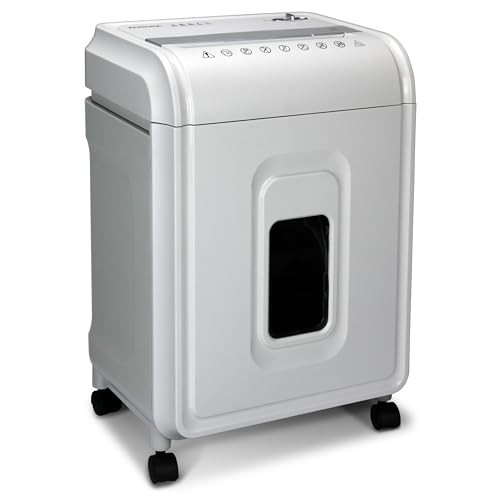 High-Security 12-Sheet Micro-Cut Paper/CD 12-Sheet MicroCut 60-Min Run Time