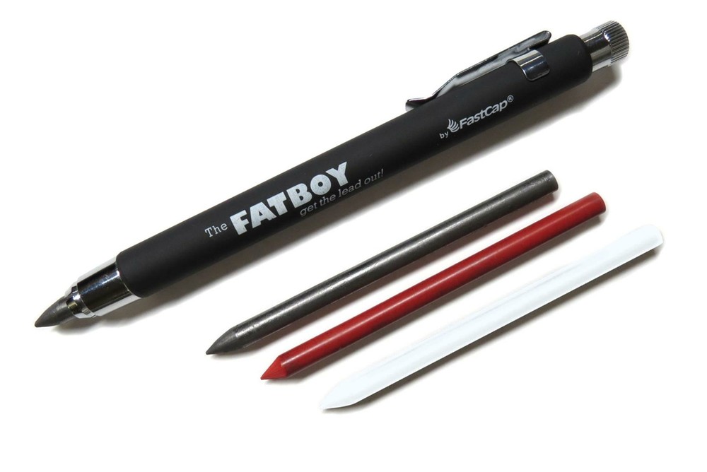 FastCap FatBoy Pencil Set for marking multiple material including wood