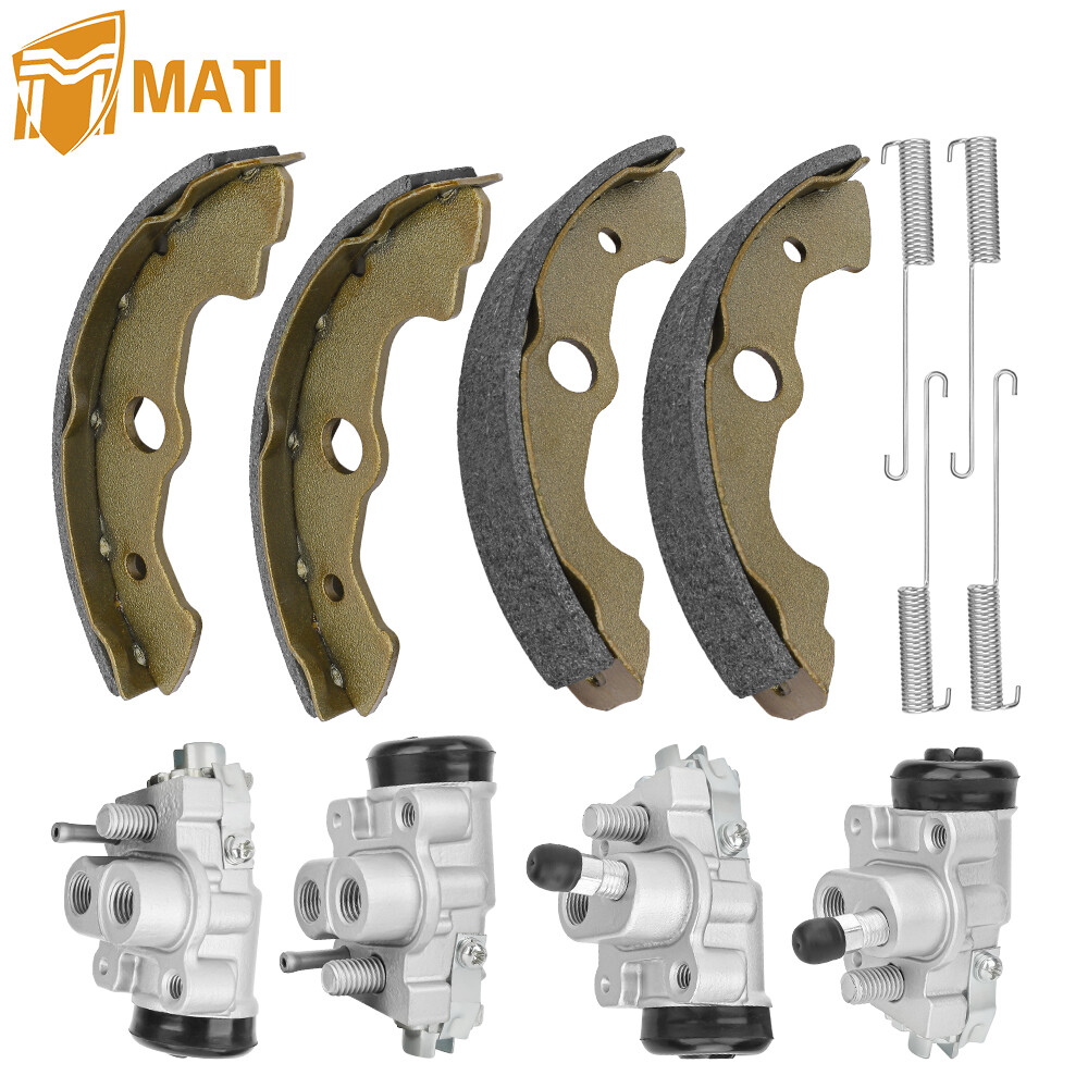 Front Brake Wheel Cylinders All Four w/Shoes for Honda Foreman 450 TRX450 4x4