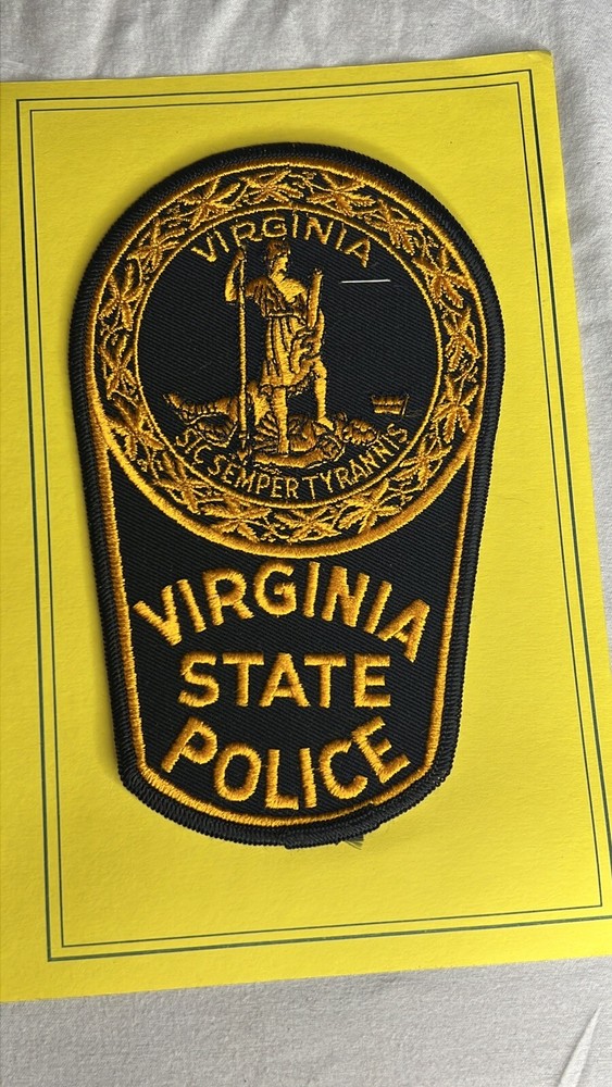 Virginia State Police Patch for a Collector