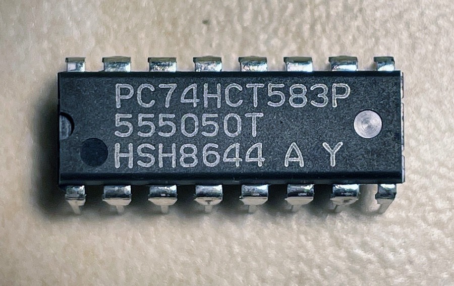 Phillips PC74HCT583P 74HCT583 4 Bit Full Adder - NOS