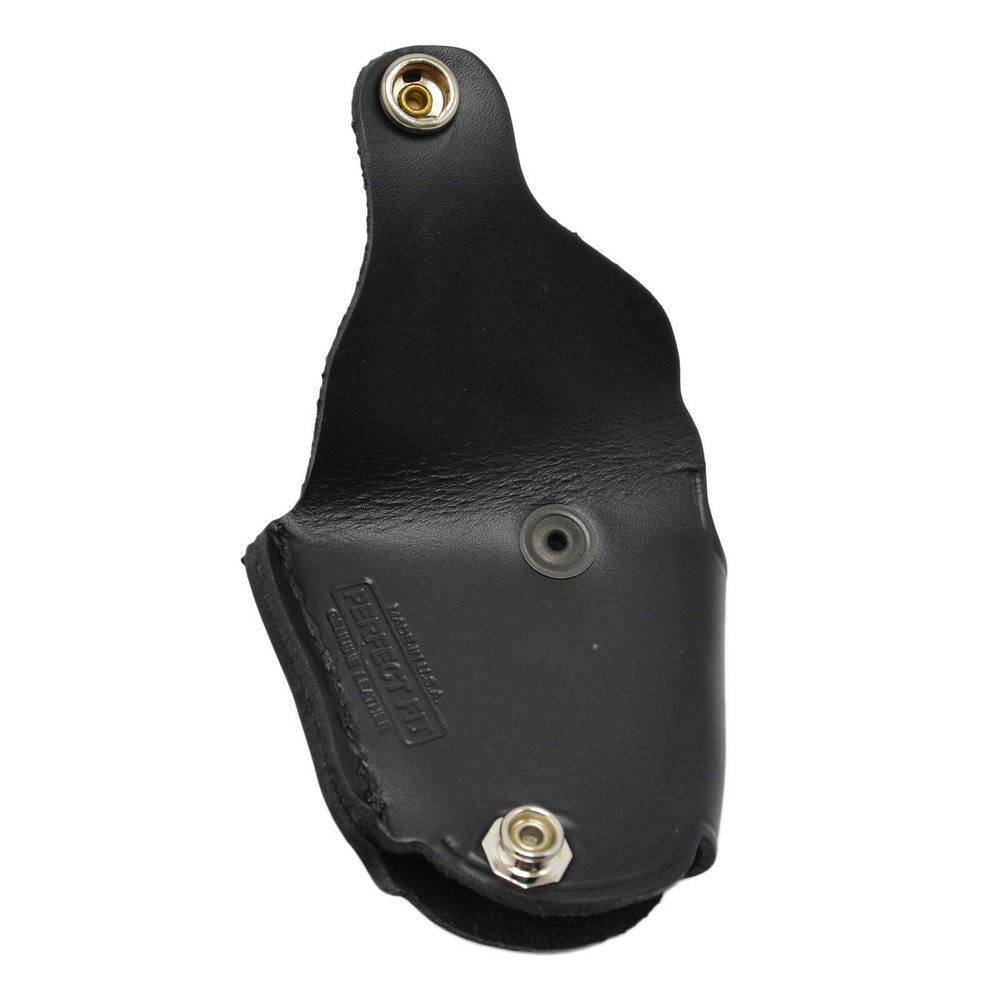 Perfect Fit Quick Release ASP Handcuff Case Pouch Large Size Black Snap