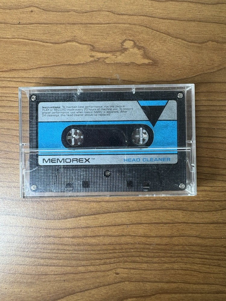 Memorex Cassette Head Cleaner