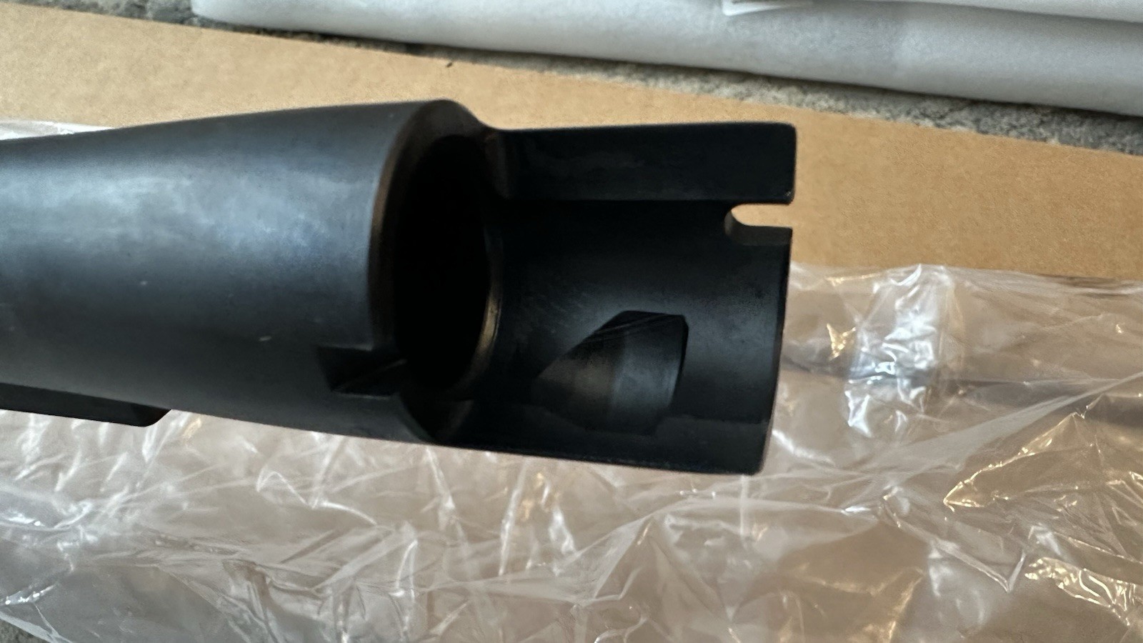 Remington 870 Express rifled slug barrel 12 ga 23" with cantilever mount base