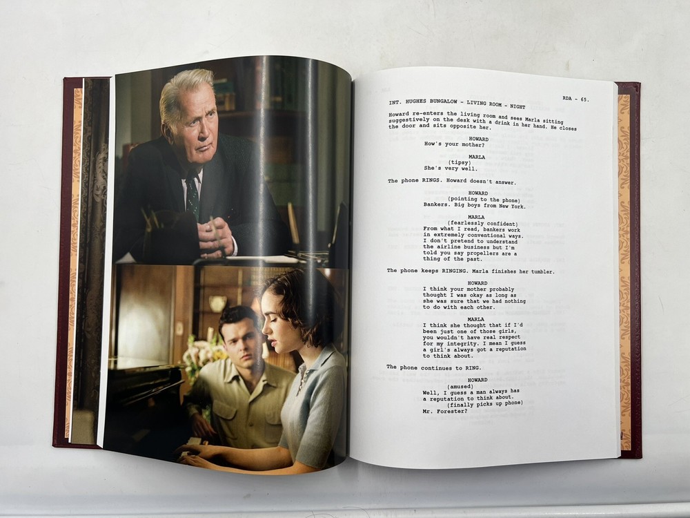 RULES DON'T APPLY - SCRIPT by WARREN BEATTY - PRIVATELY PRINTED - Hardbound