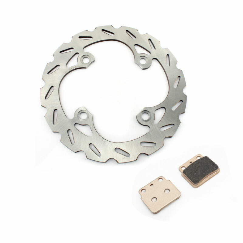 Rear Brake Disc Rotor + Pads for Suzuki Quadsport Z400 LTZ400 LTZ400Z 2003-2014