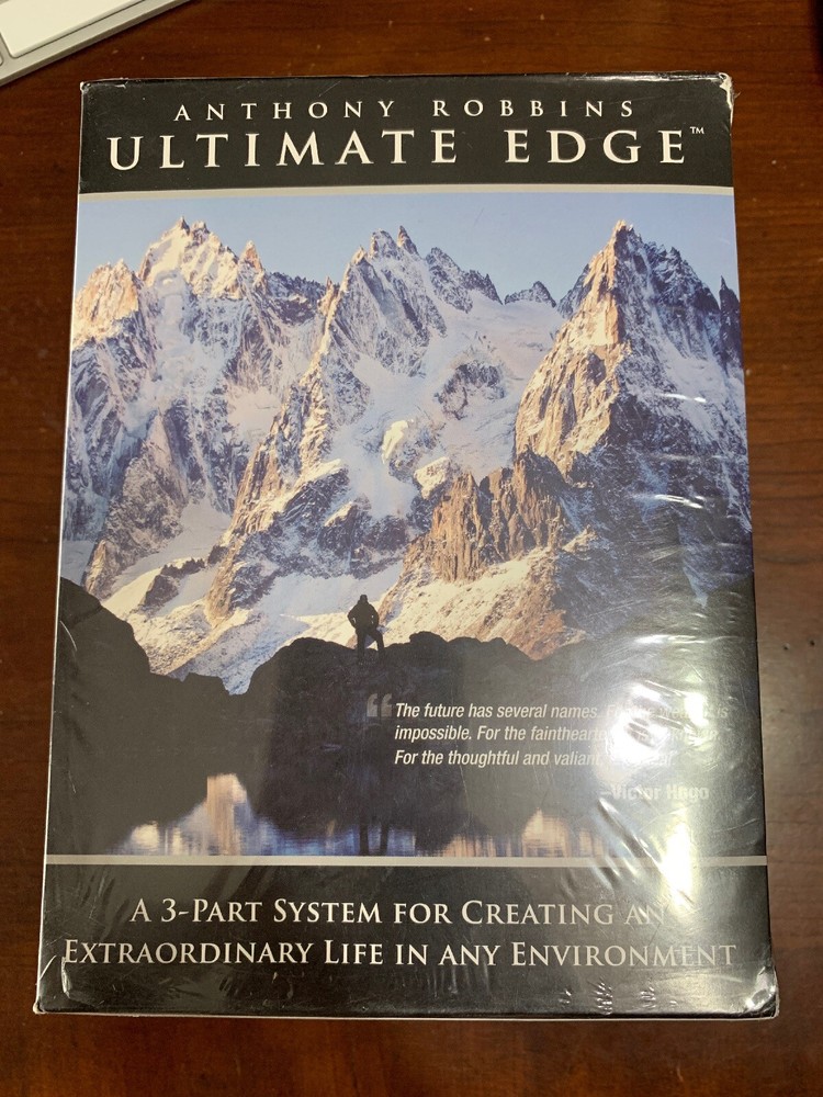 Anthony Robbins Ultimate Edge 3-Part System (CD/DVD Box Set)
