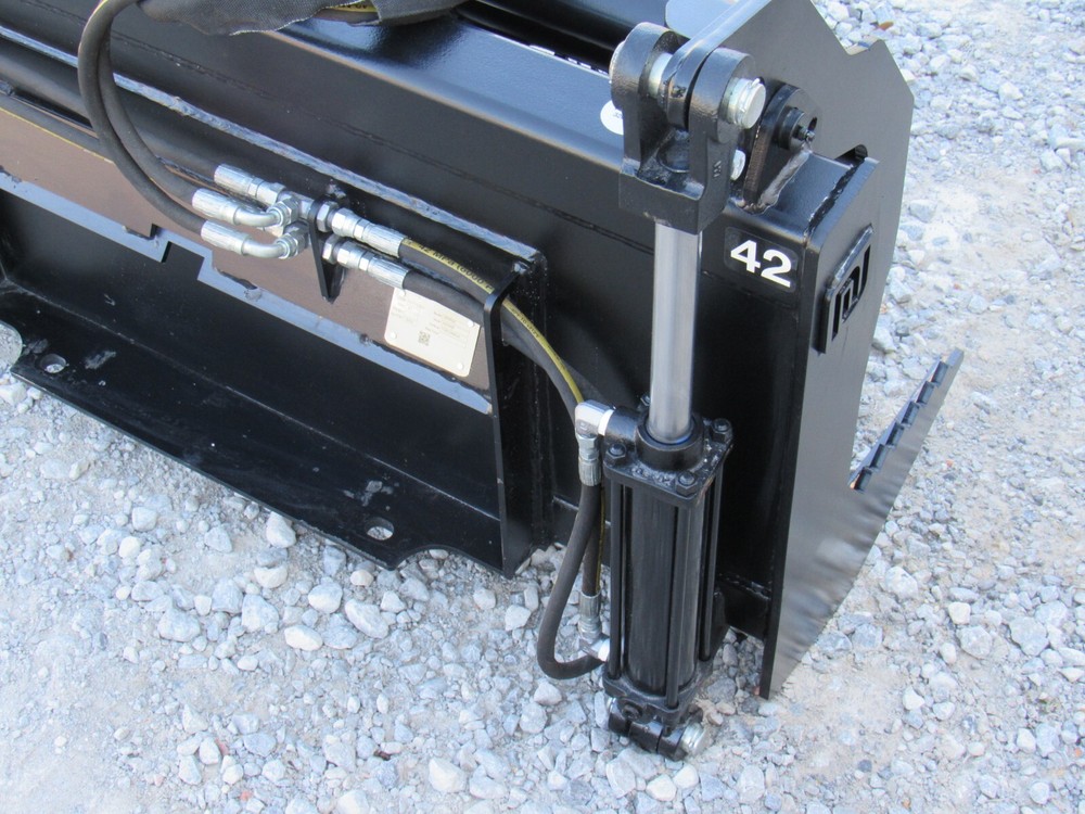 42" Root Rake Clam Grapple Attachment Fits Mini Skid Steer