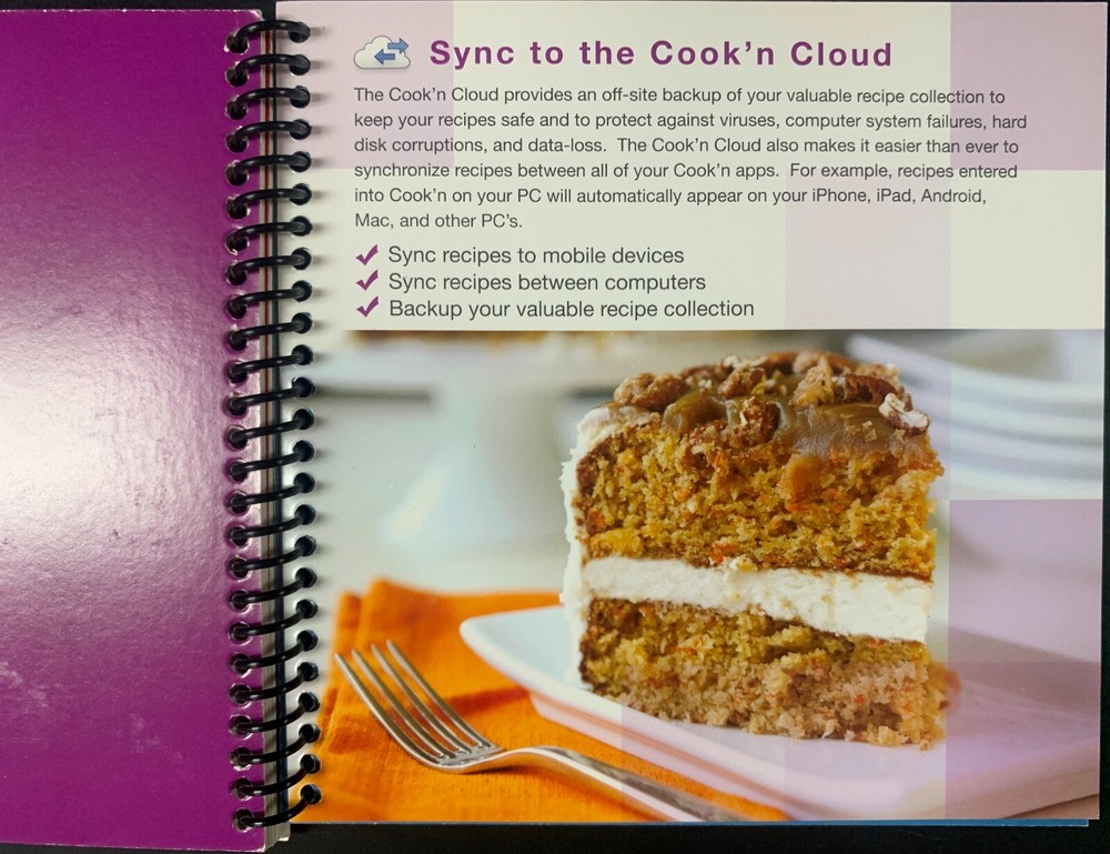 o'o'o . COOK'n App for PC or MAC . Recipe Organizer Program