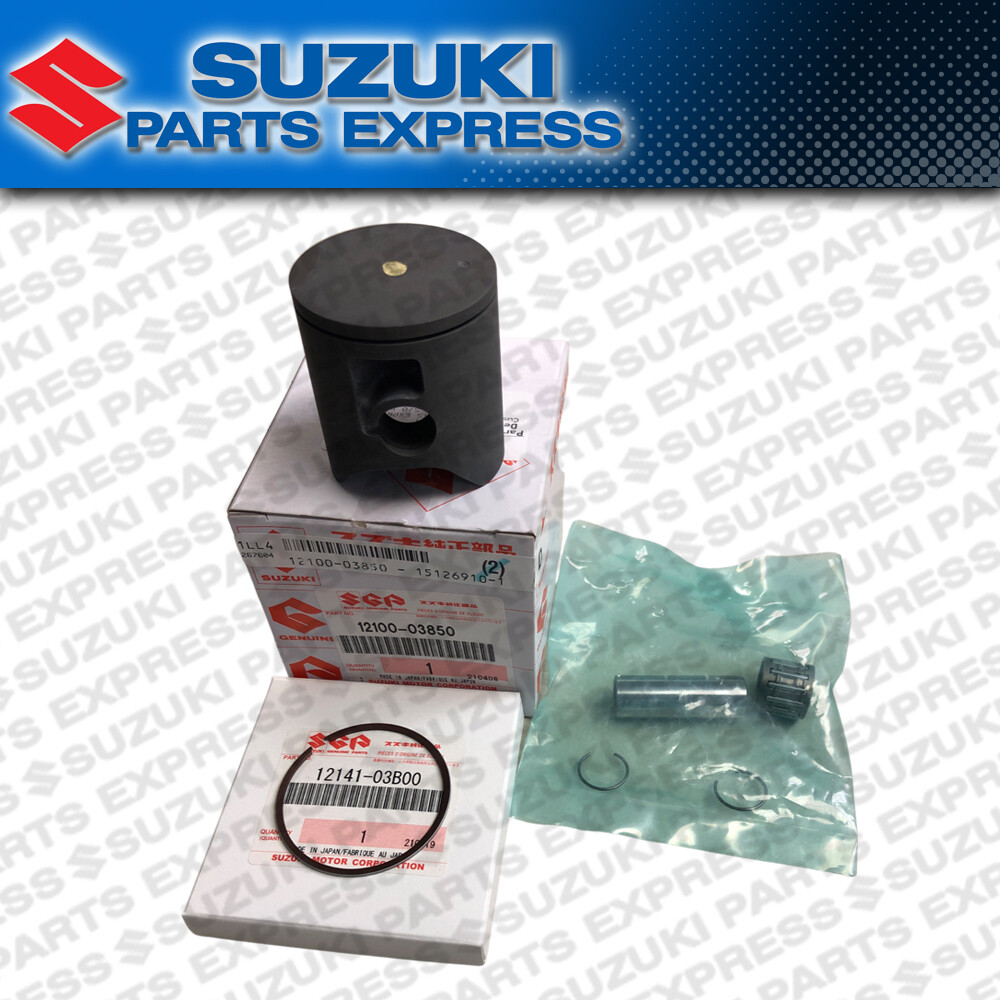 NEW 2002 - 2023 GENUINE OEM SUZUKI RM85 RM 85 85L TOP END PISTON KIT 12100-03850