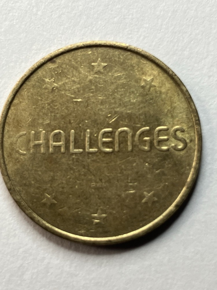 Vintage Challenges Arcade Token #ud1
