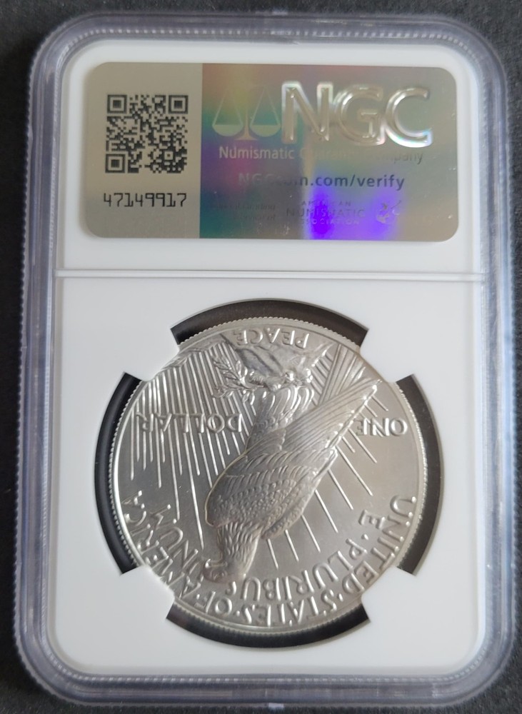 2023 Peace Silver Dollar $1 NGC MS 69