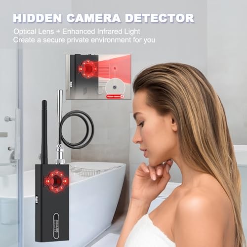 G66 Pro Hidden Camera Detector with AI Auto Scan, Magnetic GPS Tracker, Medium