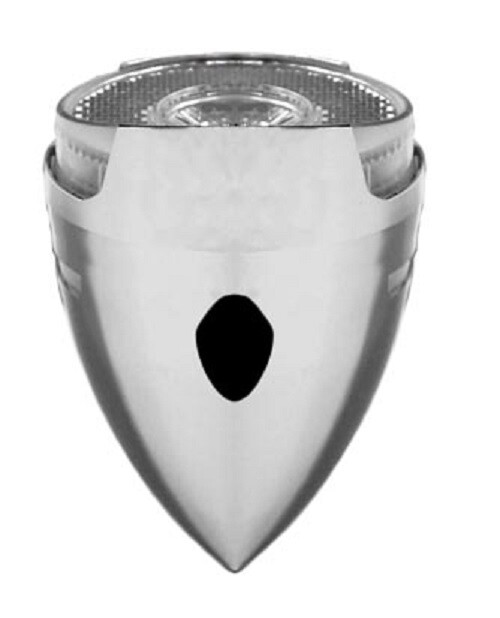 Kiley Retro Classic Bicycle Bullet Head Light 1W Super LED Bikes