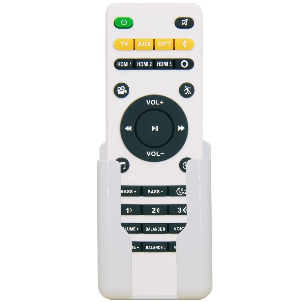GENGQIANSI New Remote Control Fit for Polk React & Command Sound Bars black