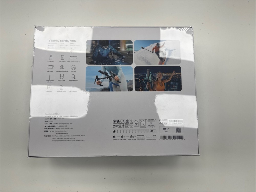 Insta360 X5 Essentials Bundle - Waterproof 8K 360° Action Camera