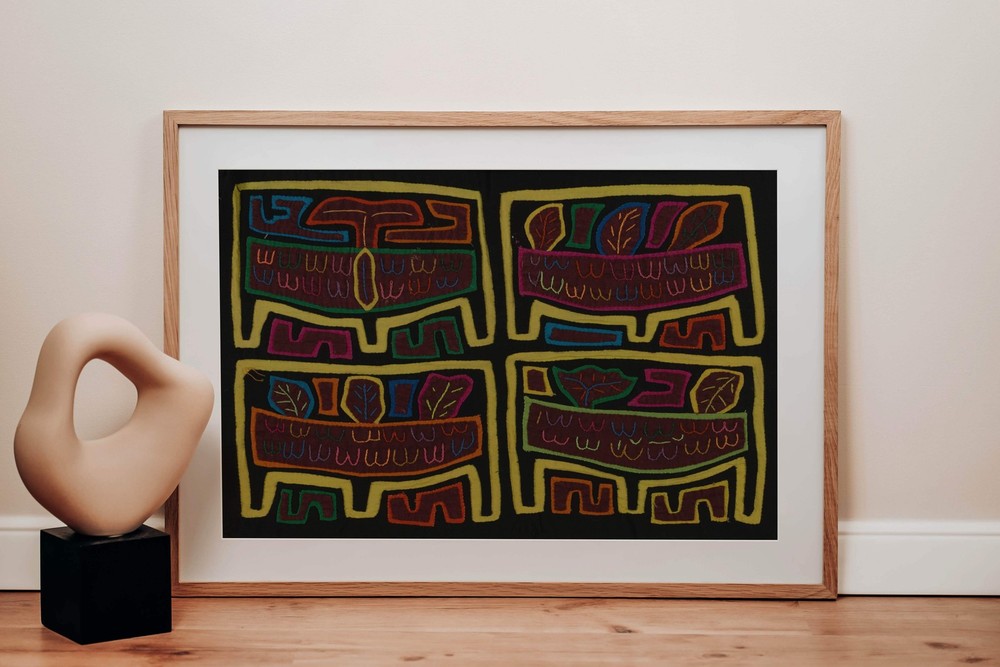 Multi-Color Classic Design Mola