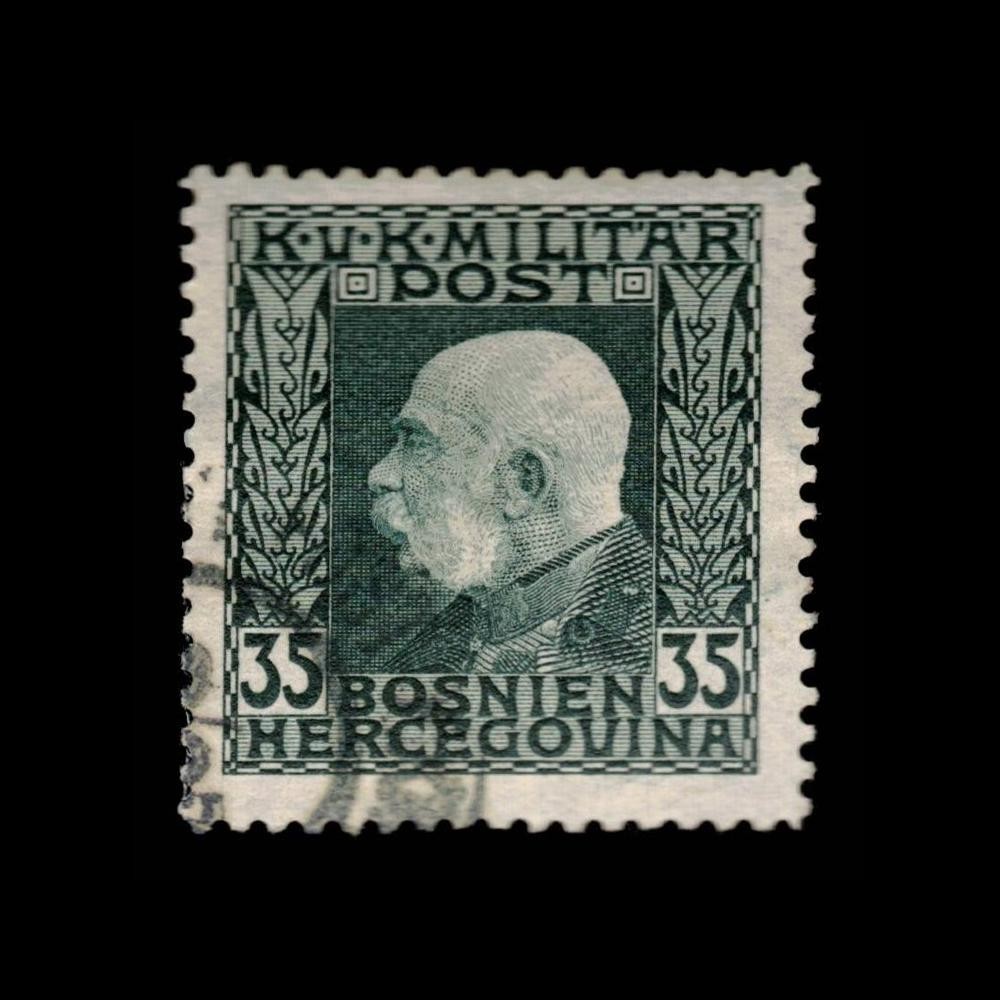 Bosnia & Herzegovina, Scott 75, Franz Josef, 1912, used, 115349