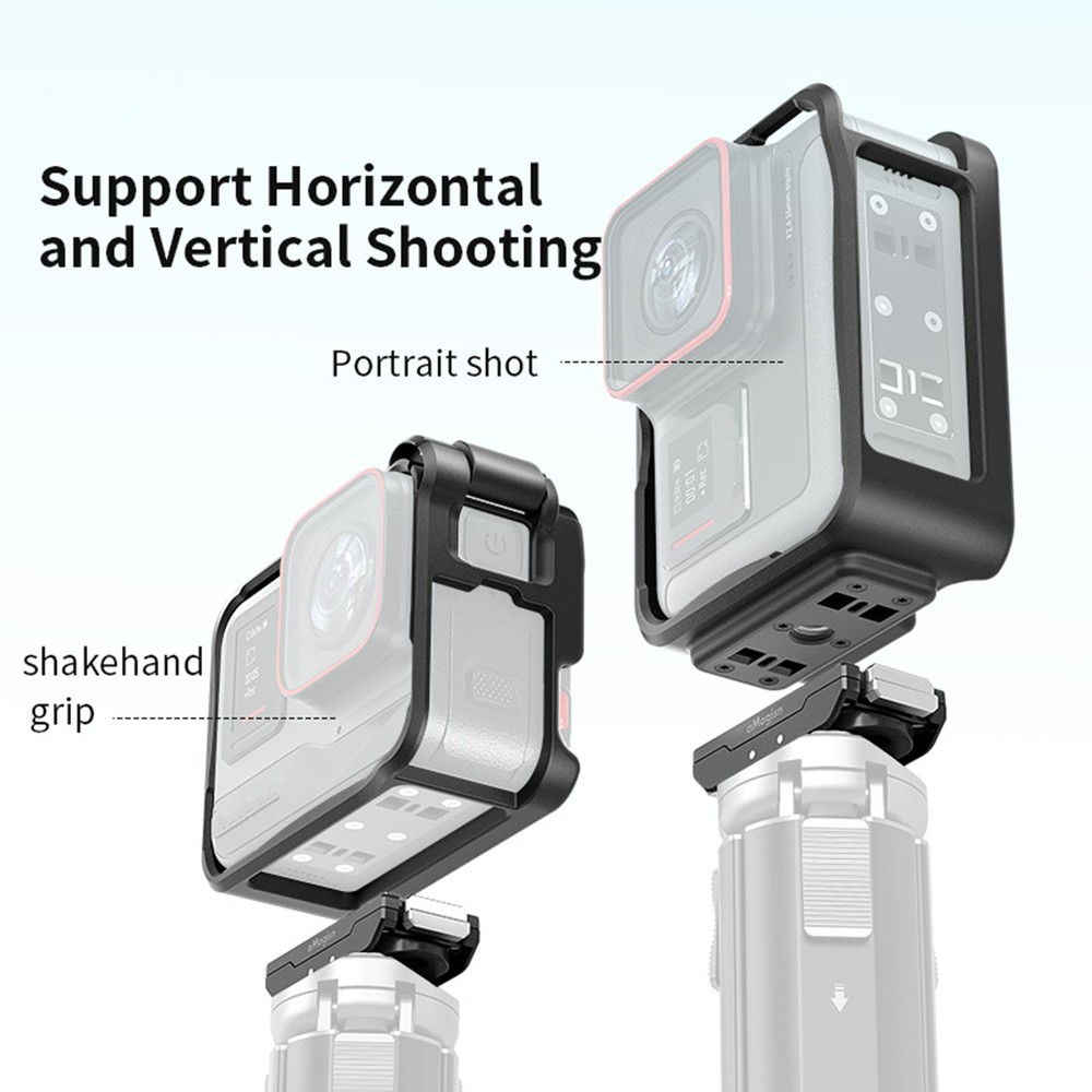 For Insta360 Ace/Ace Pro Camera ABS Plastic Housing Frame Case Protector Cover
