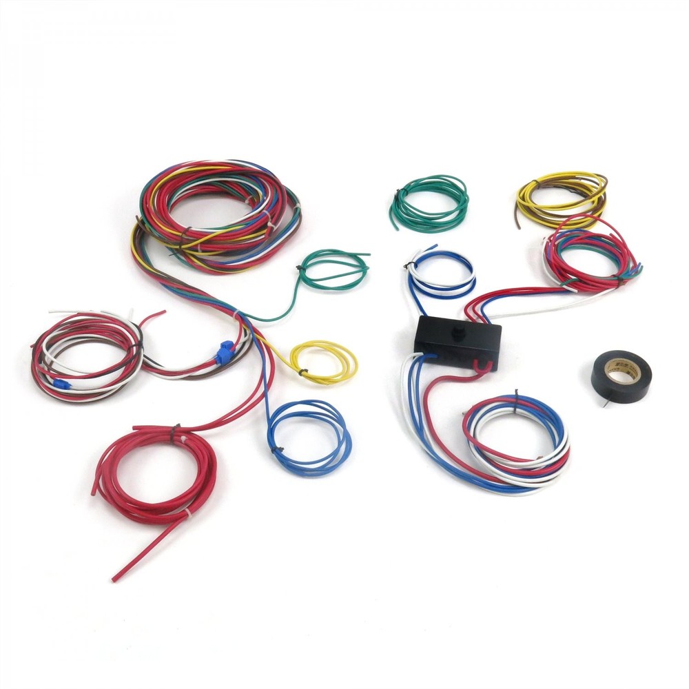 6 Fuse 69 Terminal Deluxe Compact Wire Harness System