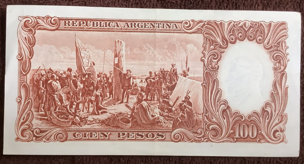 ARGENTINA notes 100 PESOS, low shipping!