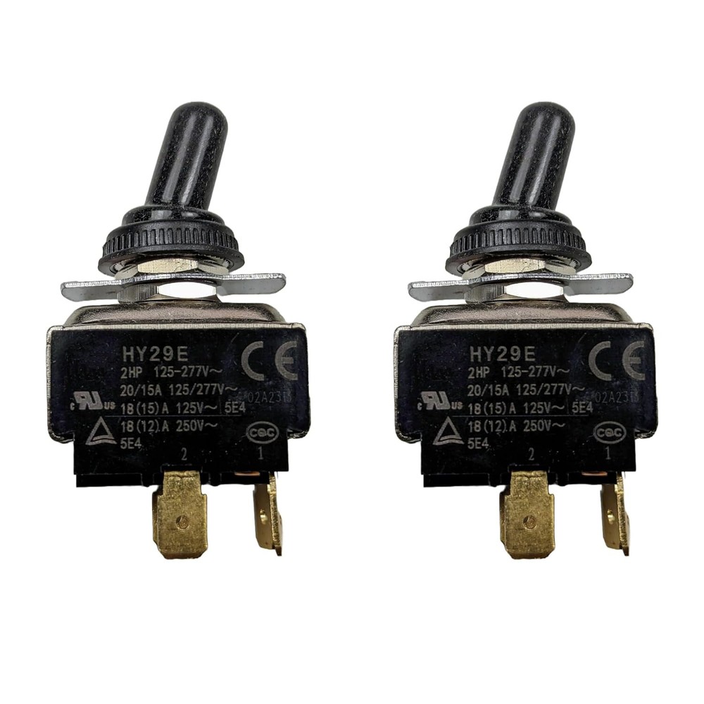 2-Pcs On-Off Toggle Switch for Expobar Office Lever Espresso Machine