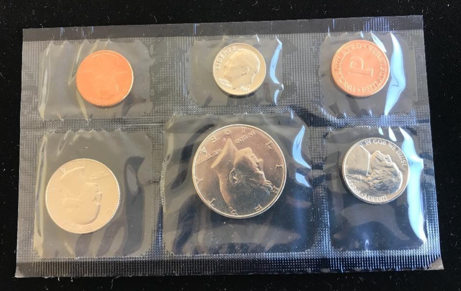 THREE 1984 UNCIRCULATED P & D MINT SETS ~ FIVE-COIN SETS EACH MINT ~US MINT PACK