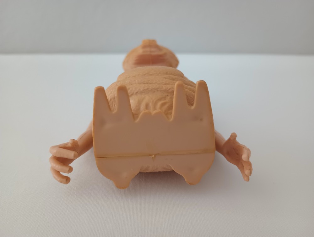 1982 E. T. Photo Button New in Package & Mechanical E.T. Plastic Figure