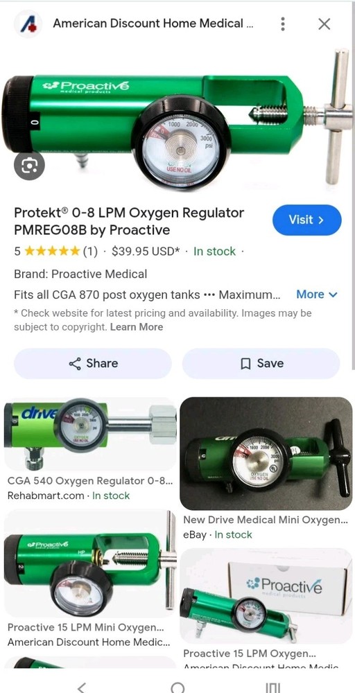 Oxygen Machine Parts
