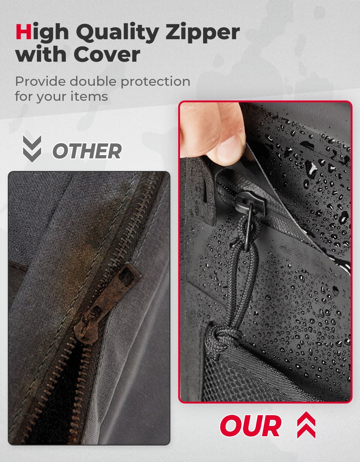 Upgraded TPU UTV Door Storage Bags w/ Knee Pad For Can Am Maverick X3 2017-2024