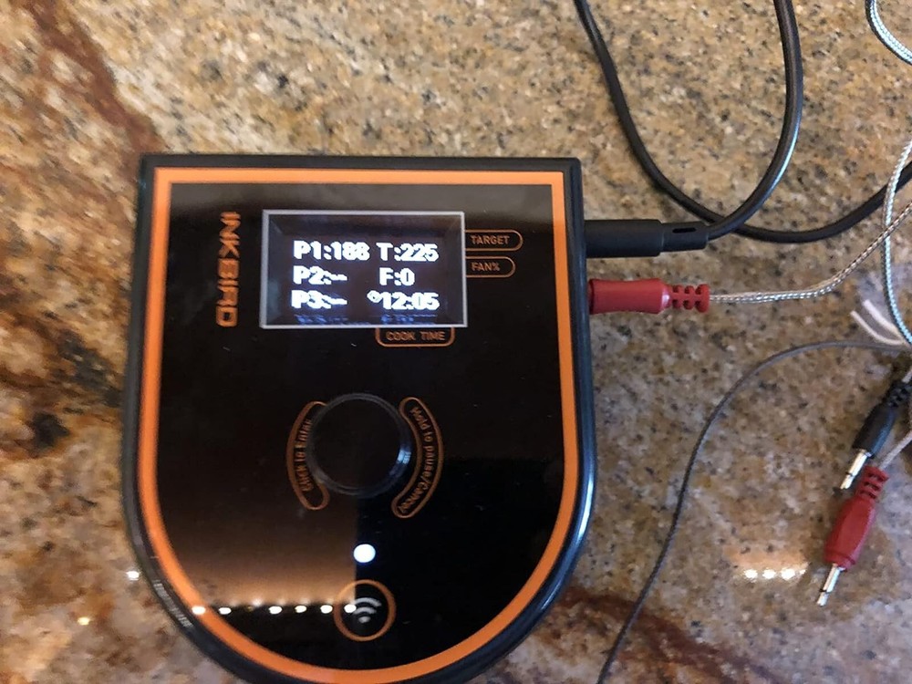 Bluetooth Smoker Temperature Controller Wireless Meat Thermometer Exhaust Fan US