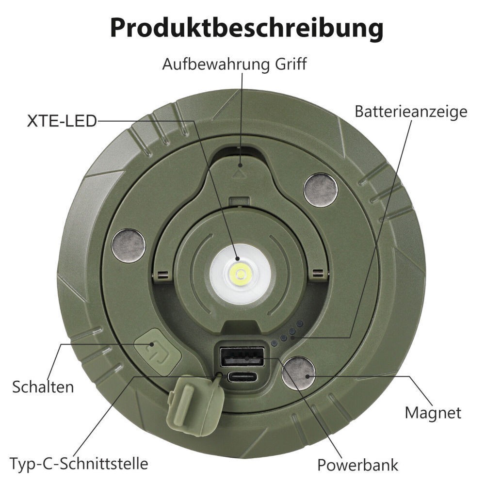 LED Stripe Camping Light Chain Multifunction USB Charging Camping Light New